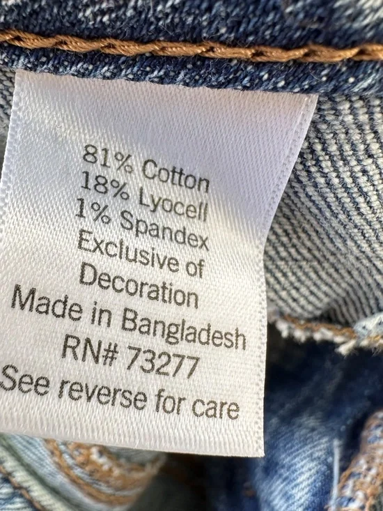 Brooklyn Dolly Long Cotton Jean Maxi Skirt Large - Picture 12 of 15